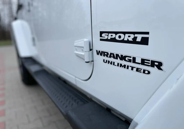 Jeep Wrangler cena 106000 przebieg: 146900, rok produkcji 2016 z Lublin małe 466